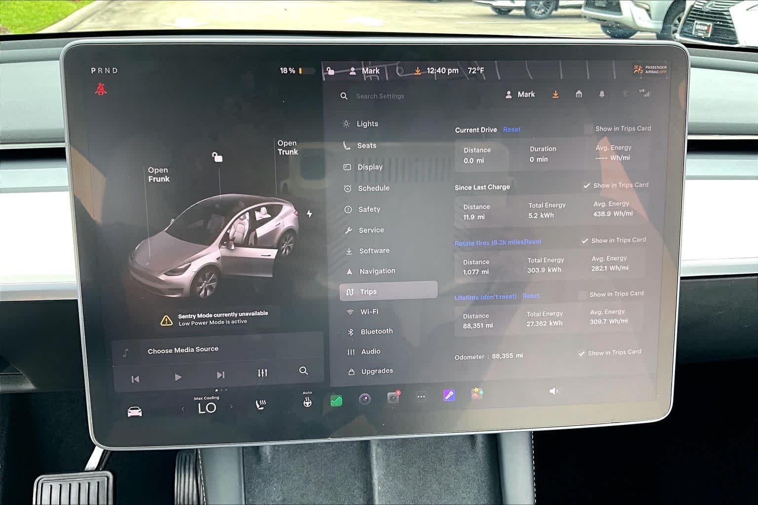 2021 Tesla Model Y Long Range Pearl White Multi-Coat at Westside Kia