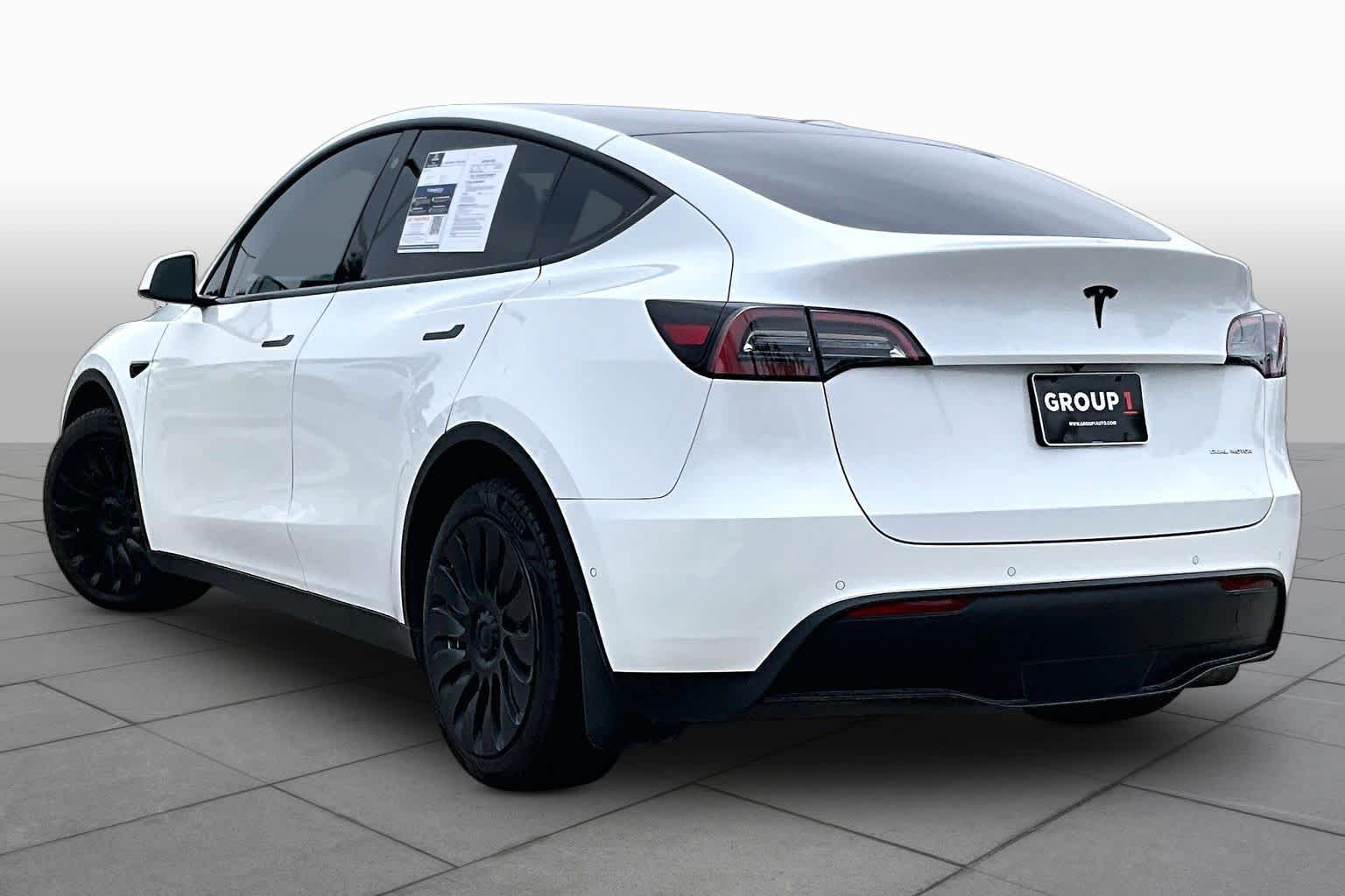 2021 Tesla Model Y Long Range Pearl White Multi-Coat at Westside Kia