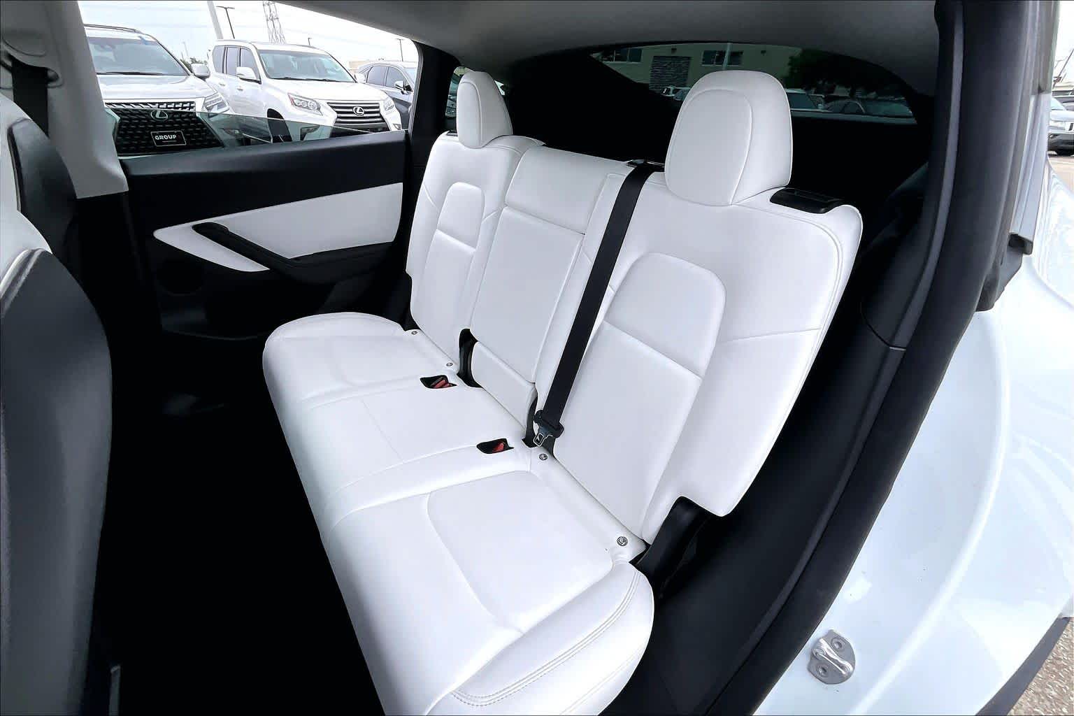 2021 Tesla Model Y Long Range Pearl White Multi-Coat at Westside Kia