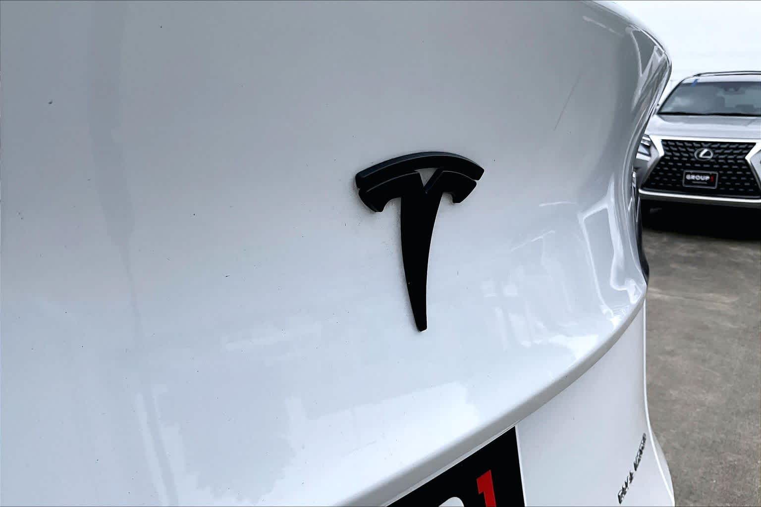 2021 Tesla Model Y Long Range Pearl White Multi-Coat at Westside Kia