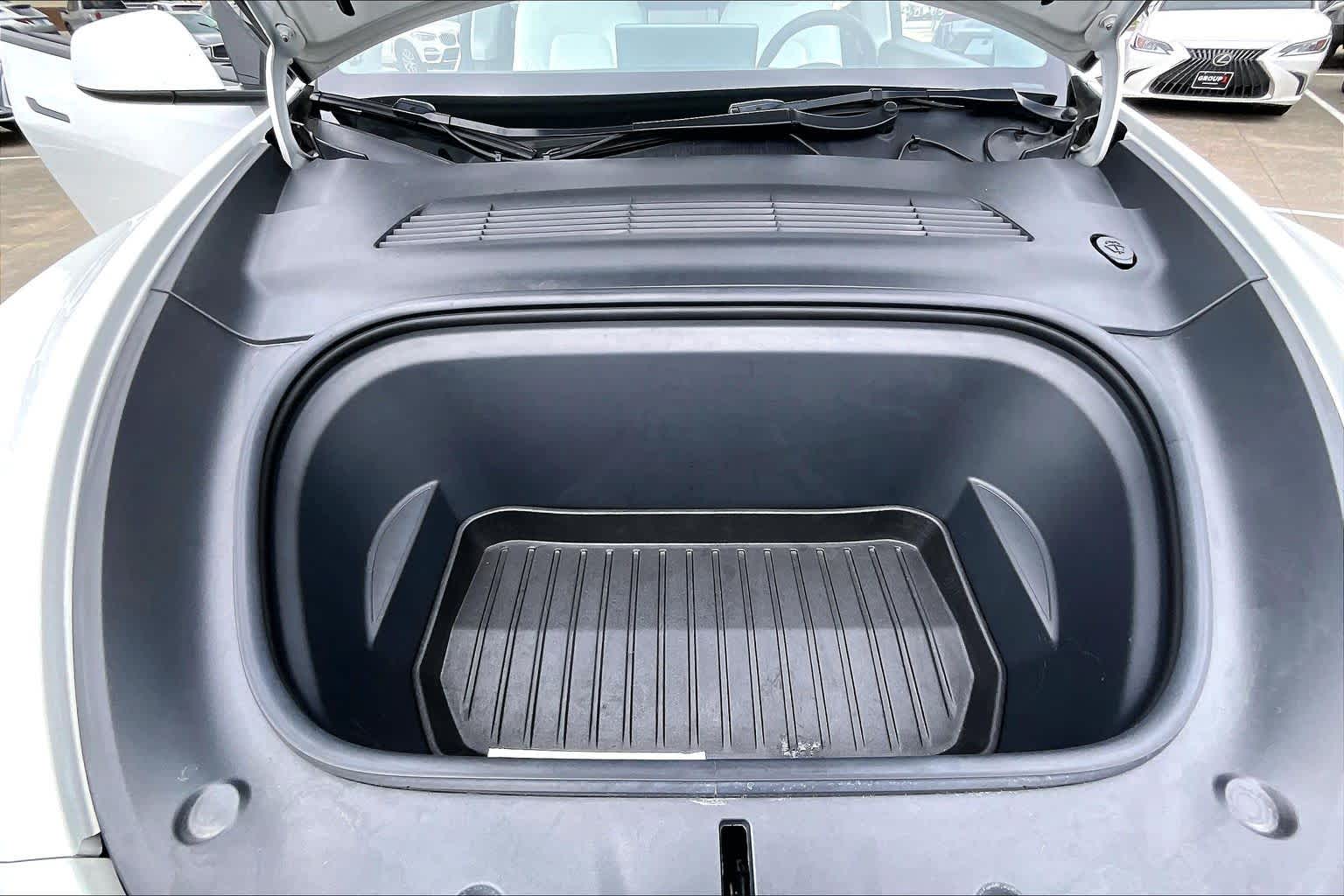 2021 Tesla Model Y Long Range Pearl White Multi-Coat at Westside Kia