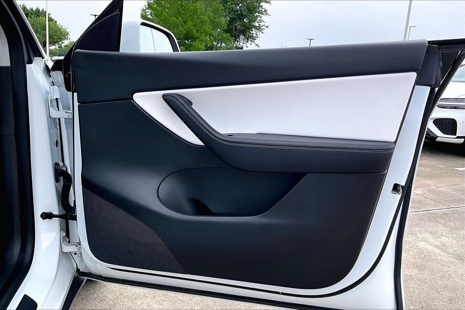 2021 Tesla Model Y Long Range Pearl White Multi-Coat at Westside Kia