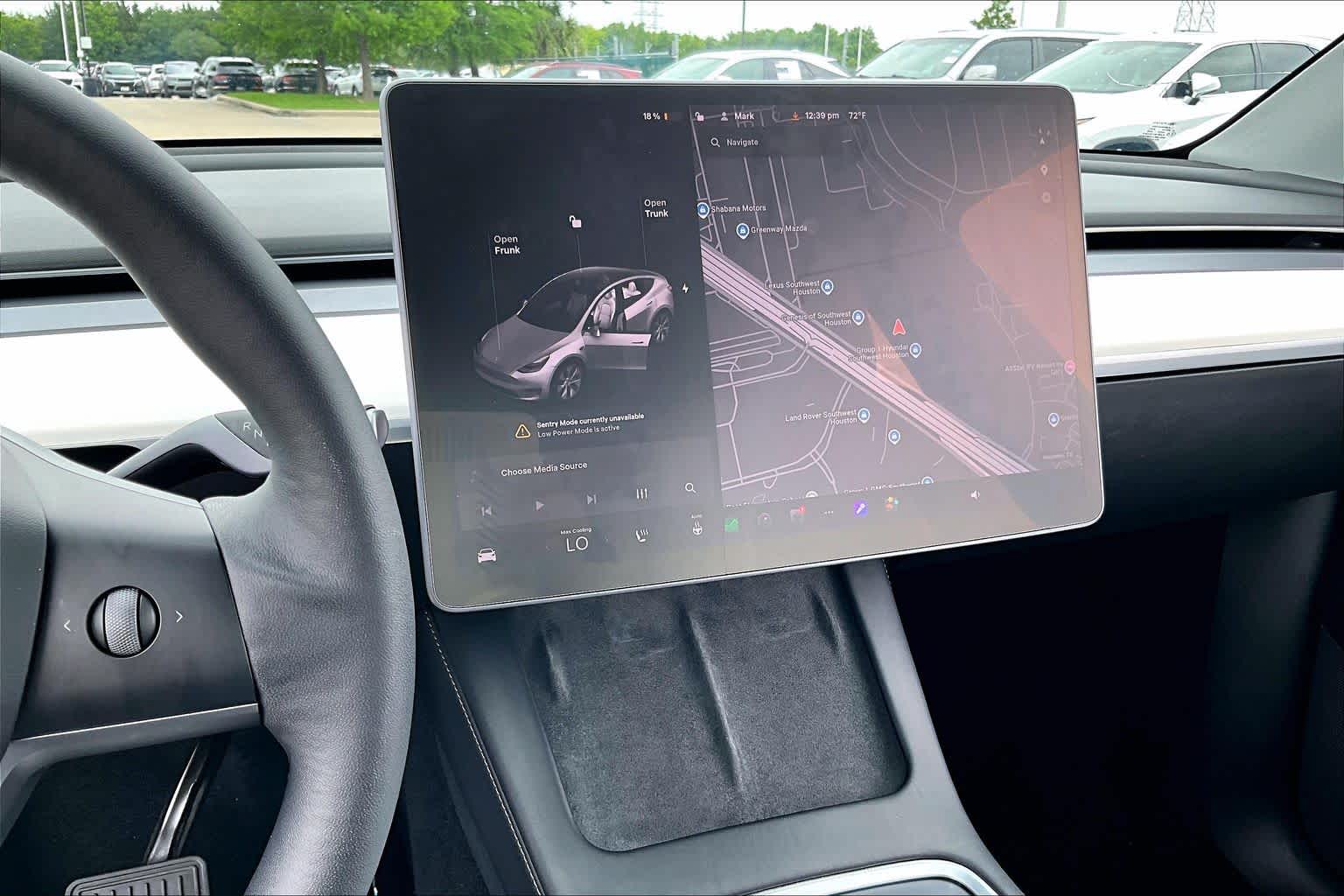 2021 Tesla Model Y Long Range Pearl White Multi-Coat at Westside Kia