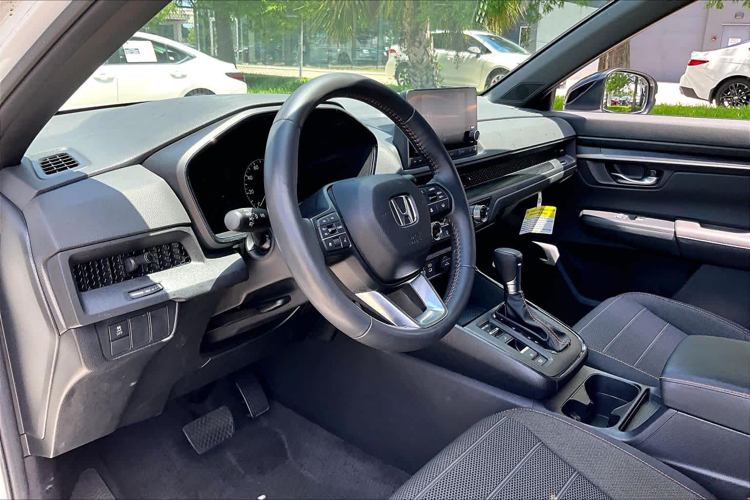 2024 Honda CR-V Hybrid Sport Platinum White Pearl at Beck & Masten Kia