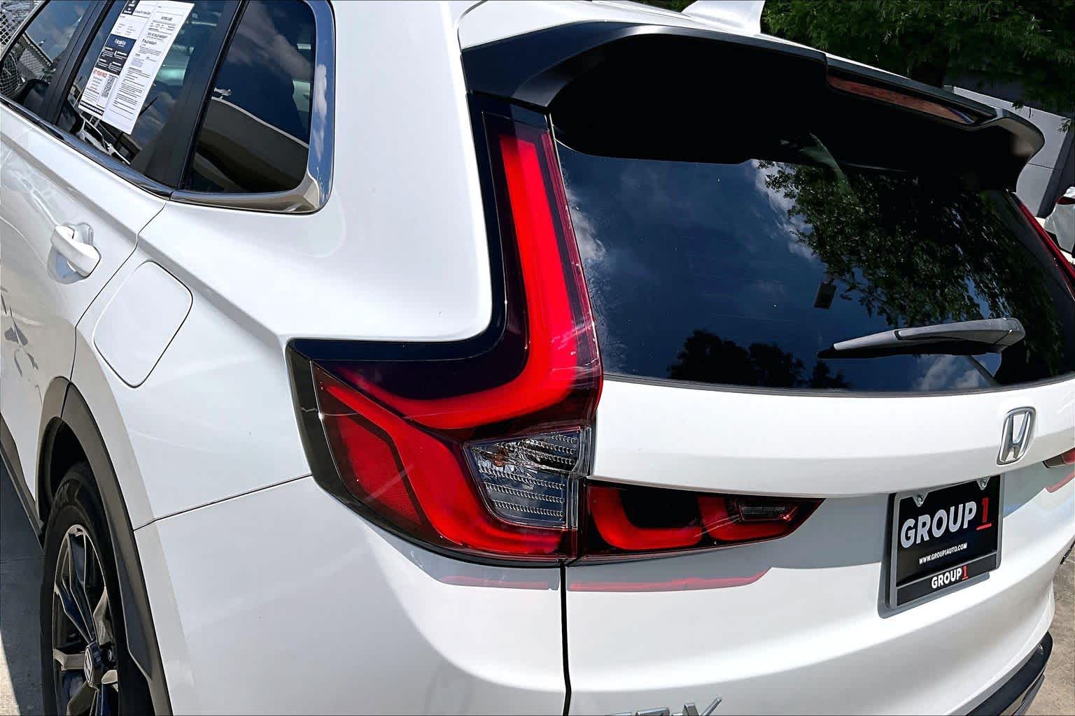 2024 Honda CR-V Hybrid Sport Platinum White Pearl at Beck & Masten Kia