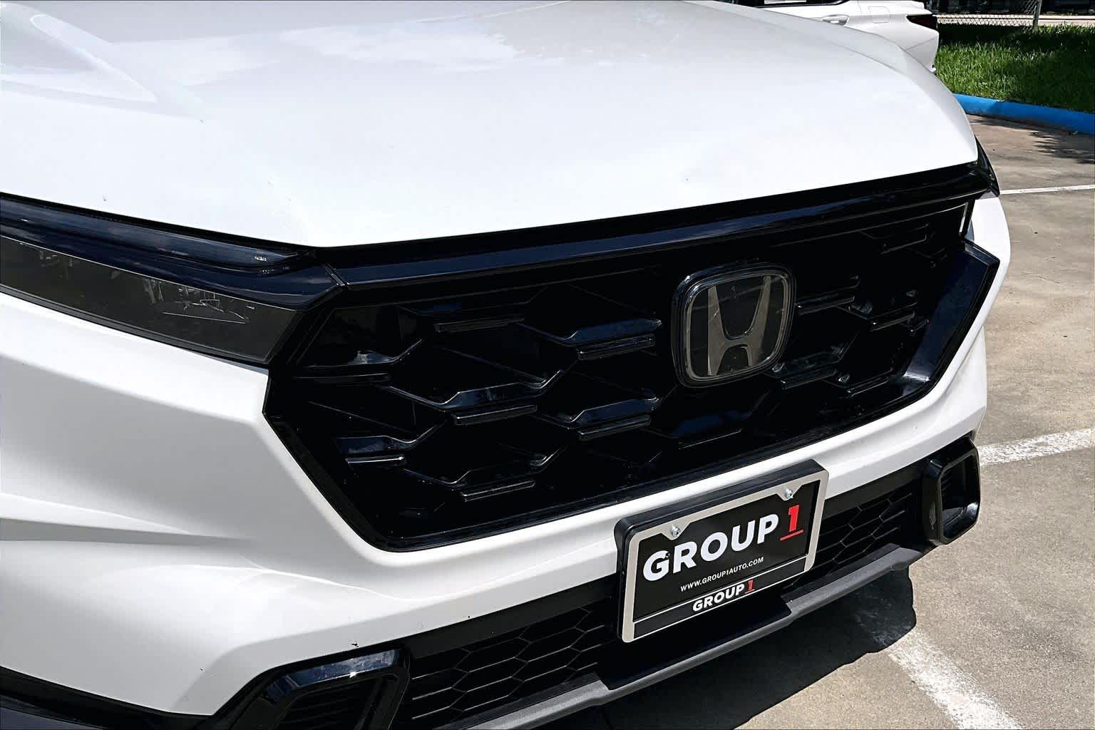 2024 Honda CR-V Hybrid Sport Platinum White Pearl at Beck & Masten Kia