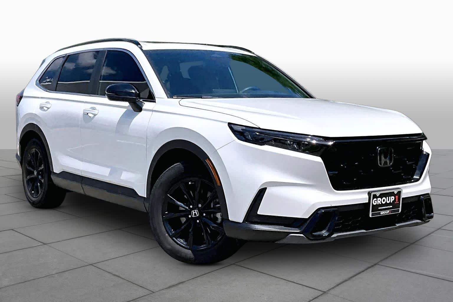 2024 Honda CR-V Hybrid Sport Platinum White Pearl at Beck & Masten Kia