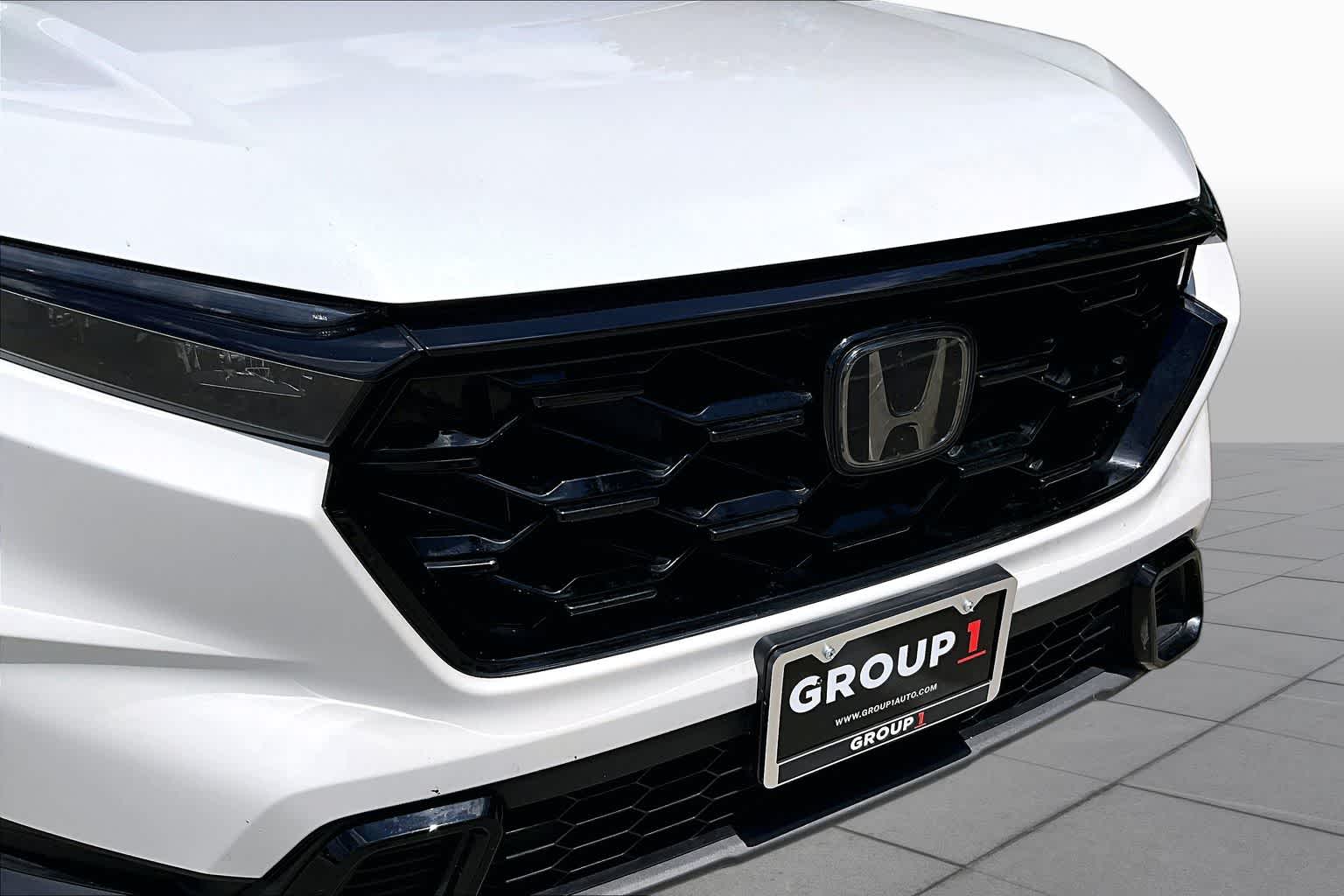 2024 Honda CR-V Hybrid Sport Platinum White Pearl at Texan GMC Buick