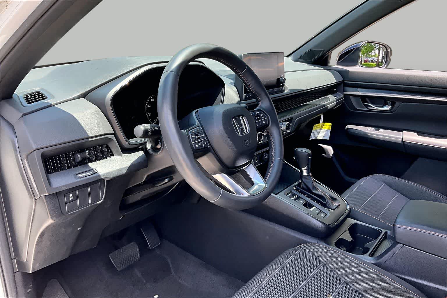 2024 Honda CR-V Hybrid Sport Platinum White Pearl at Texan GMC Buick