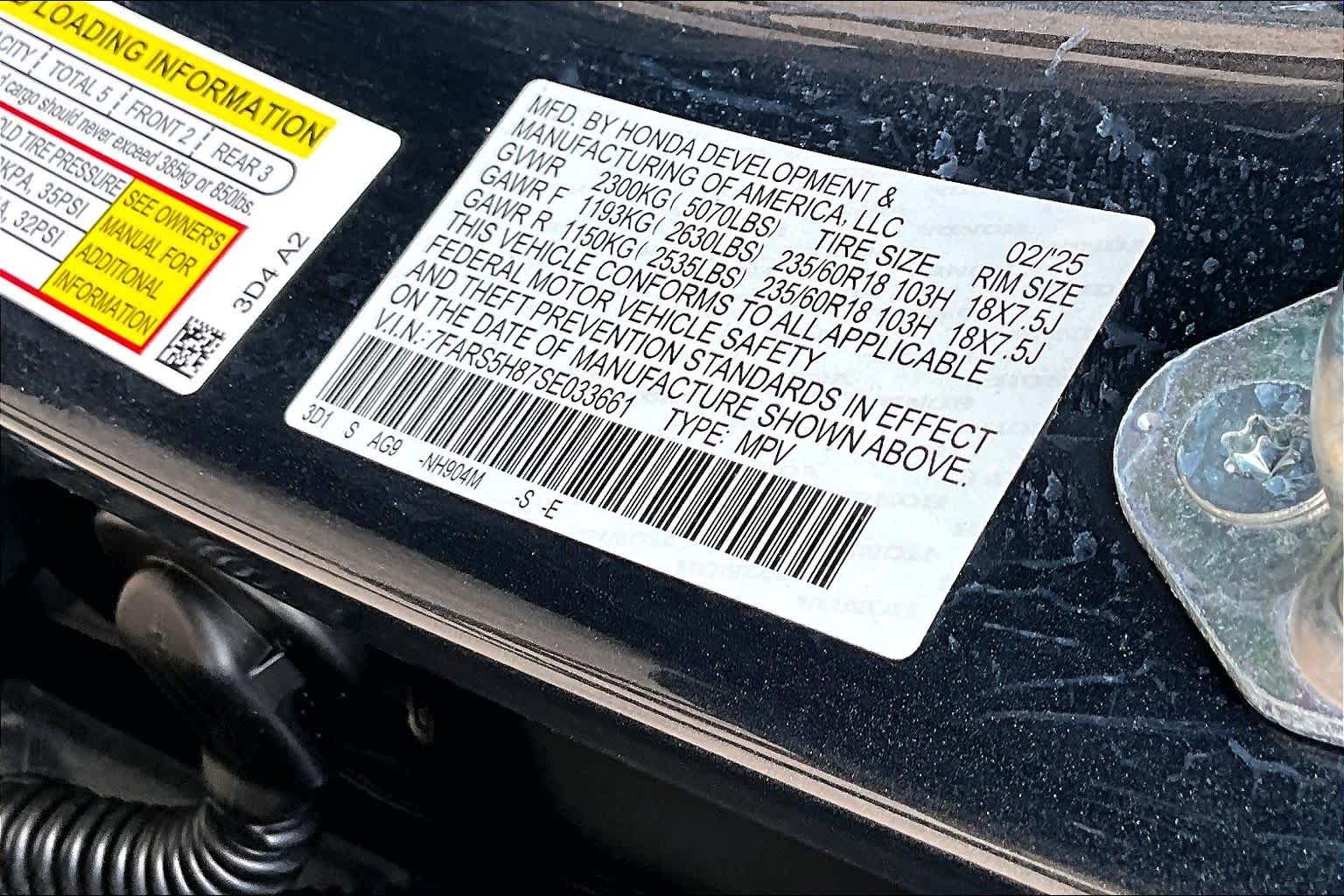 2025 Honda CR-V Hybrid Sport-L Meteorite Gray Metallic at Honda of Clear Lake