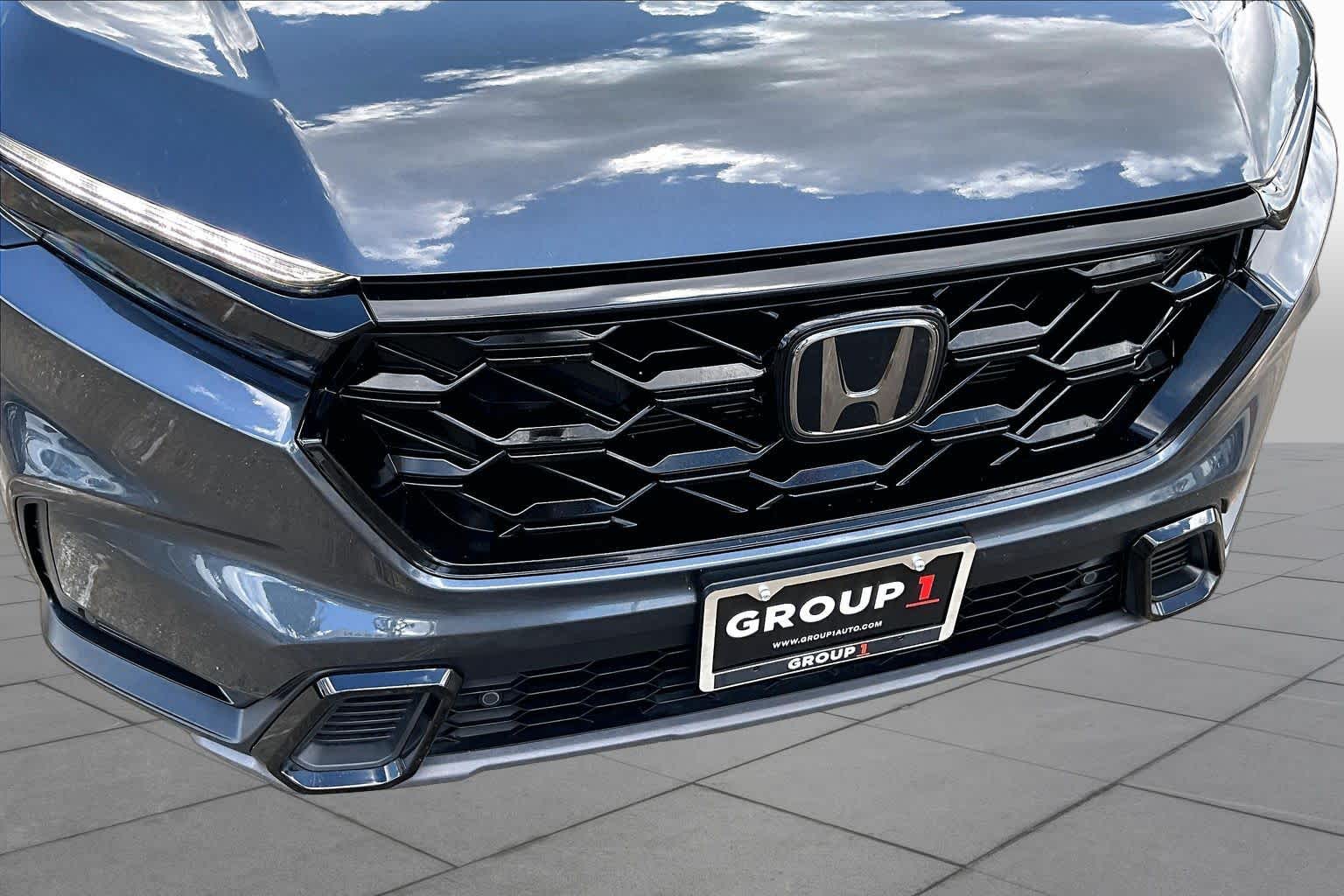 2025 Honda CR-V Hybrid Sport-L Meteorite Gray Metallic at Honda of Clear Lake