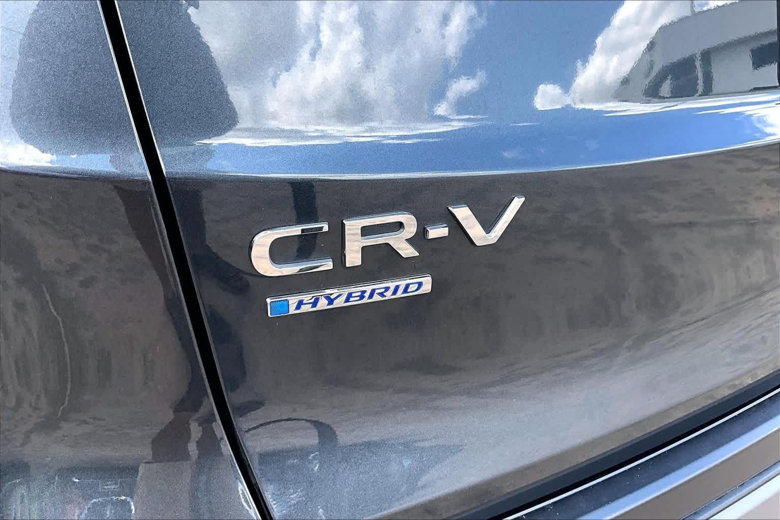 2025 Honda CR-V Hybrid Sport-L Meteorite Gray Metallic at Honda of Clear Lake