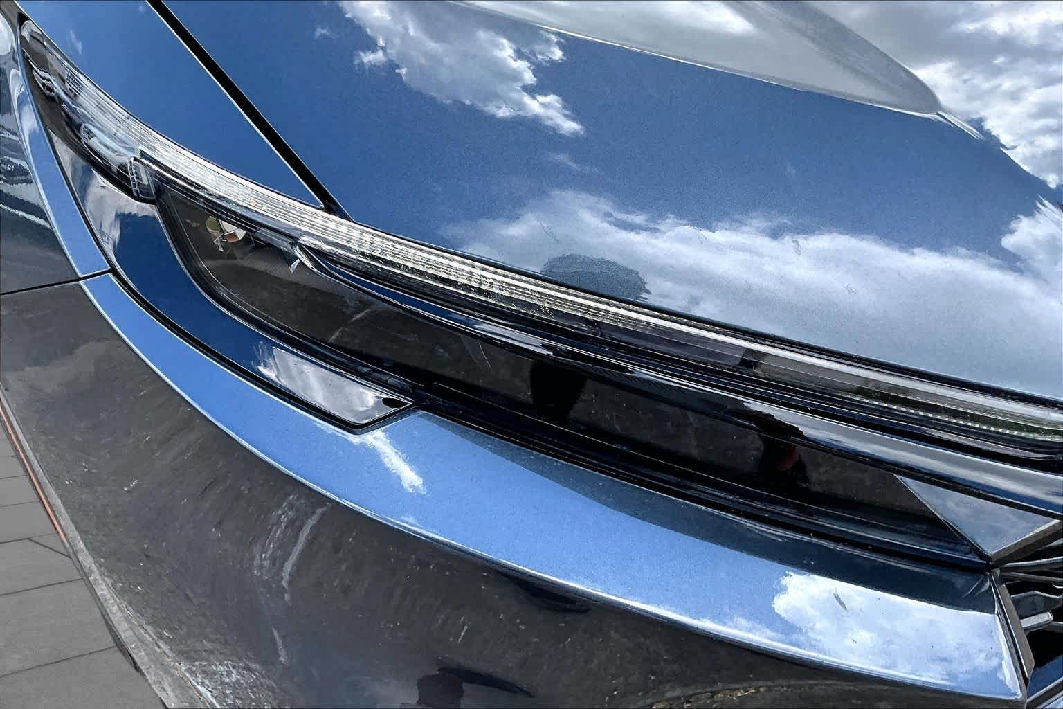 2025 Honda CR-V Hybrid Sport-L Meteorite Gray Metallic at Honda of Clear Lake