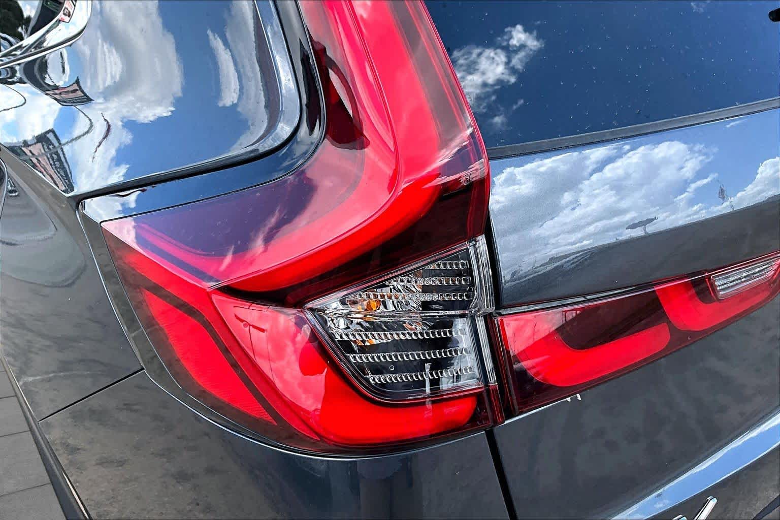 2025 Honda CR-V Hybrid Sport-L Meteorite Gray Metallic at Honda of Clear Lake