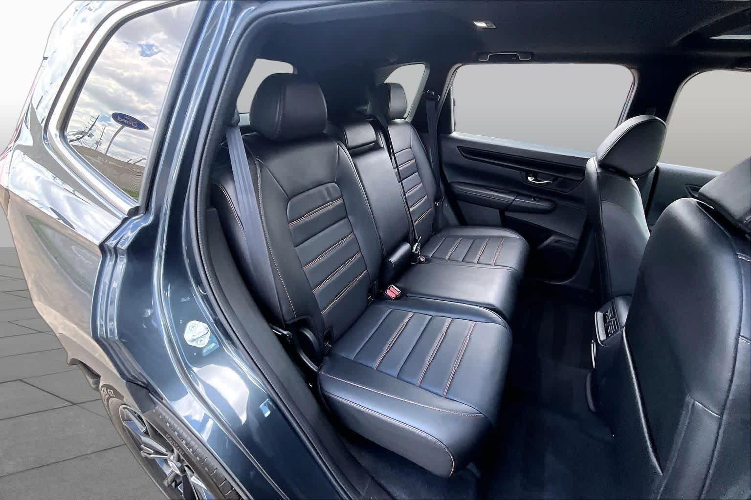 2025 Honda CR-V Hybrid Sport-L Meteorite Gray Metallic at Honda of Clear Lake