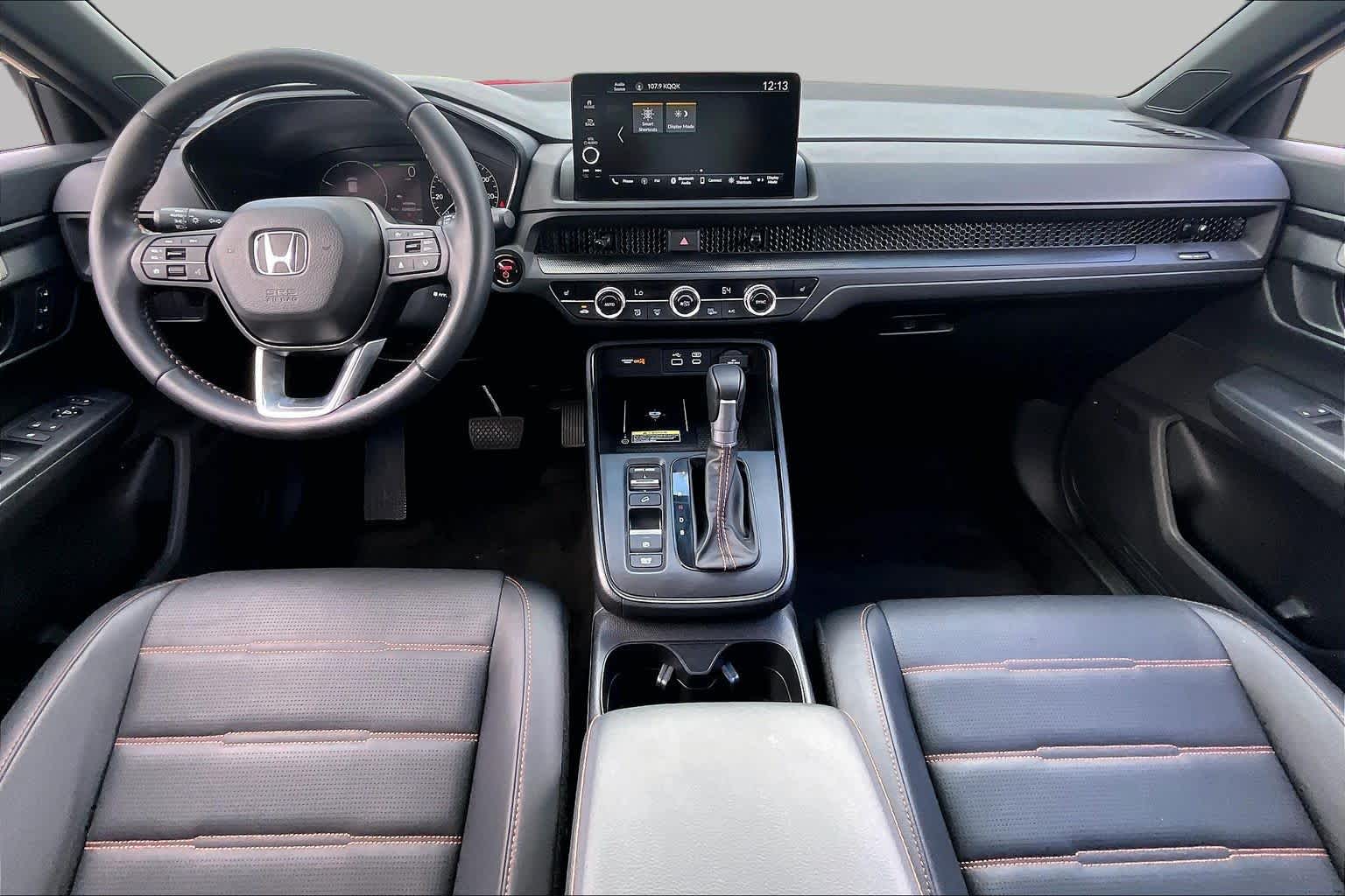 2025 Honda CR-V Hybrid Sport-L Meteorite Gray Metallic at Honda of Clear Lake
