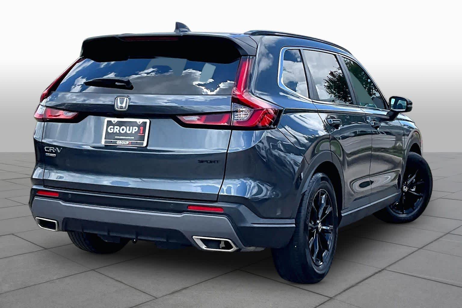 2025 Honda CR-V Hybrid Sport-L Meteorite Gray Metallic at Honda of Clear Lake