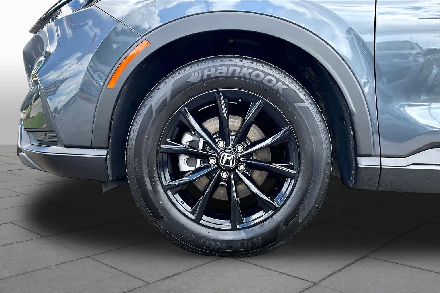 2025 Honda CR-V Hybrid Sport-L Meteorite Gray Metallic at Honda of Clear Lake