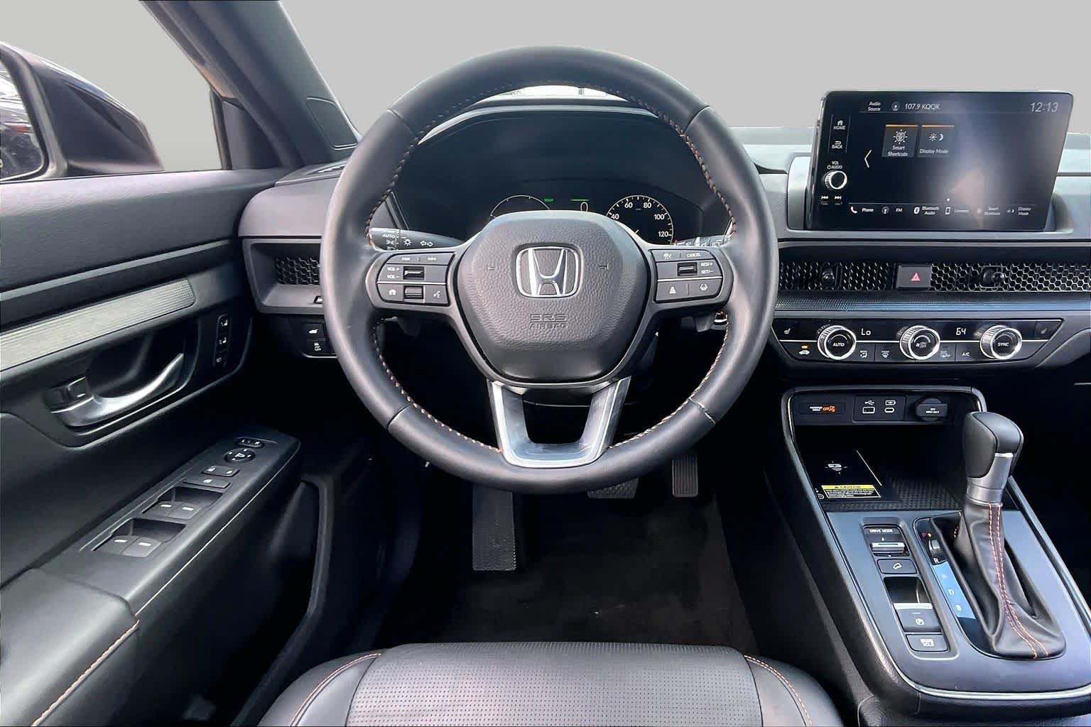 2025 Honda CR-V Hybrid Sport-L Meteorite Gray Metallic at Honda of Clear Lake
