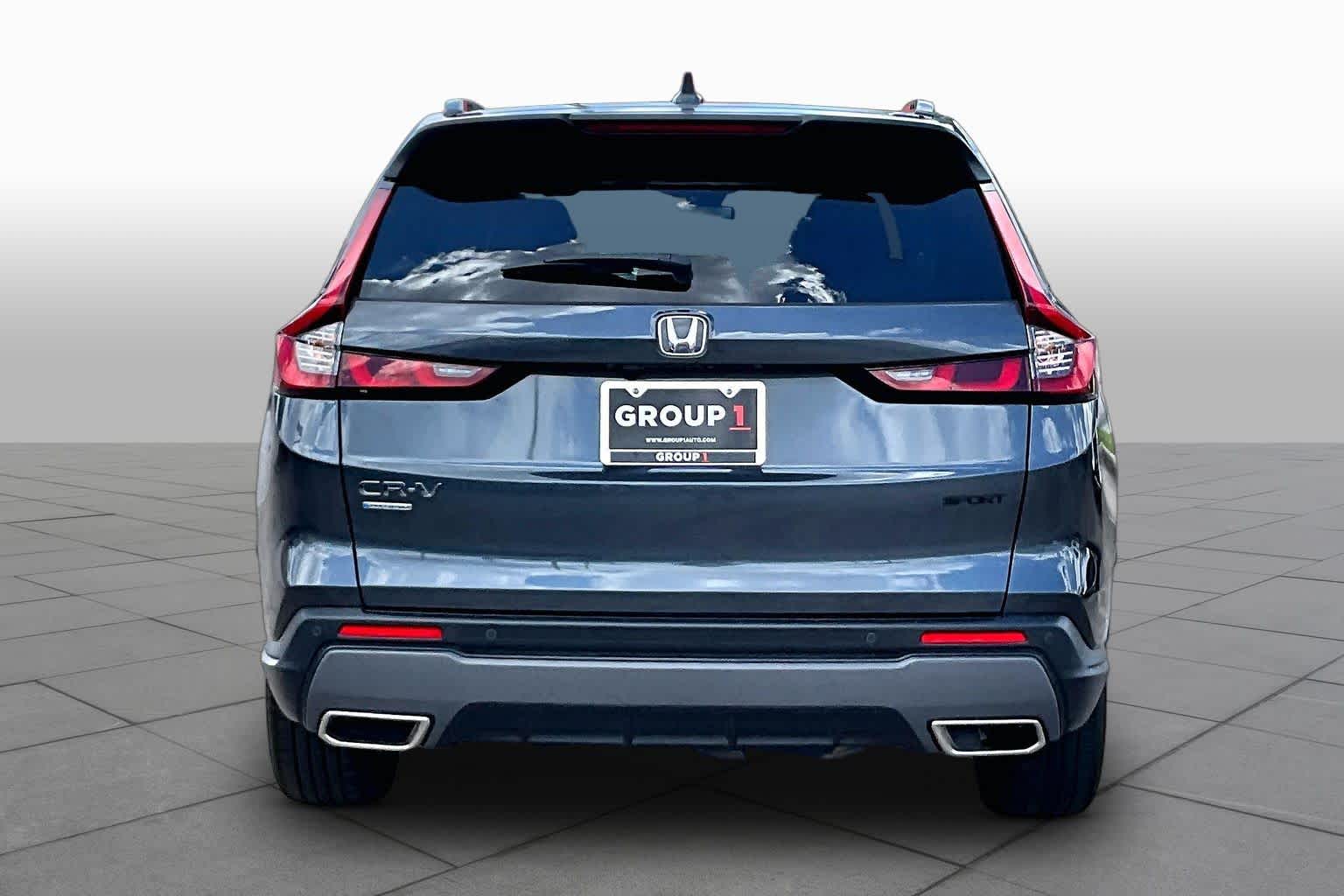 2025 Honda CR-V Hybrid Sport-L Meteorite Gray Metallic at Honda of Clear Lake