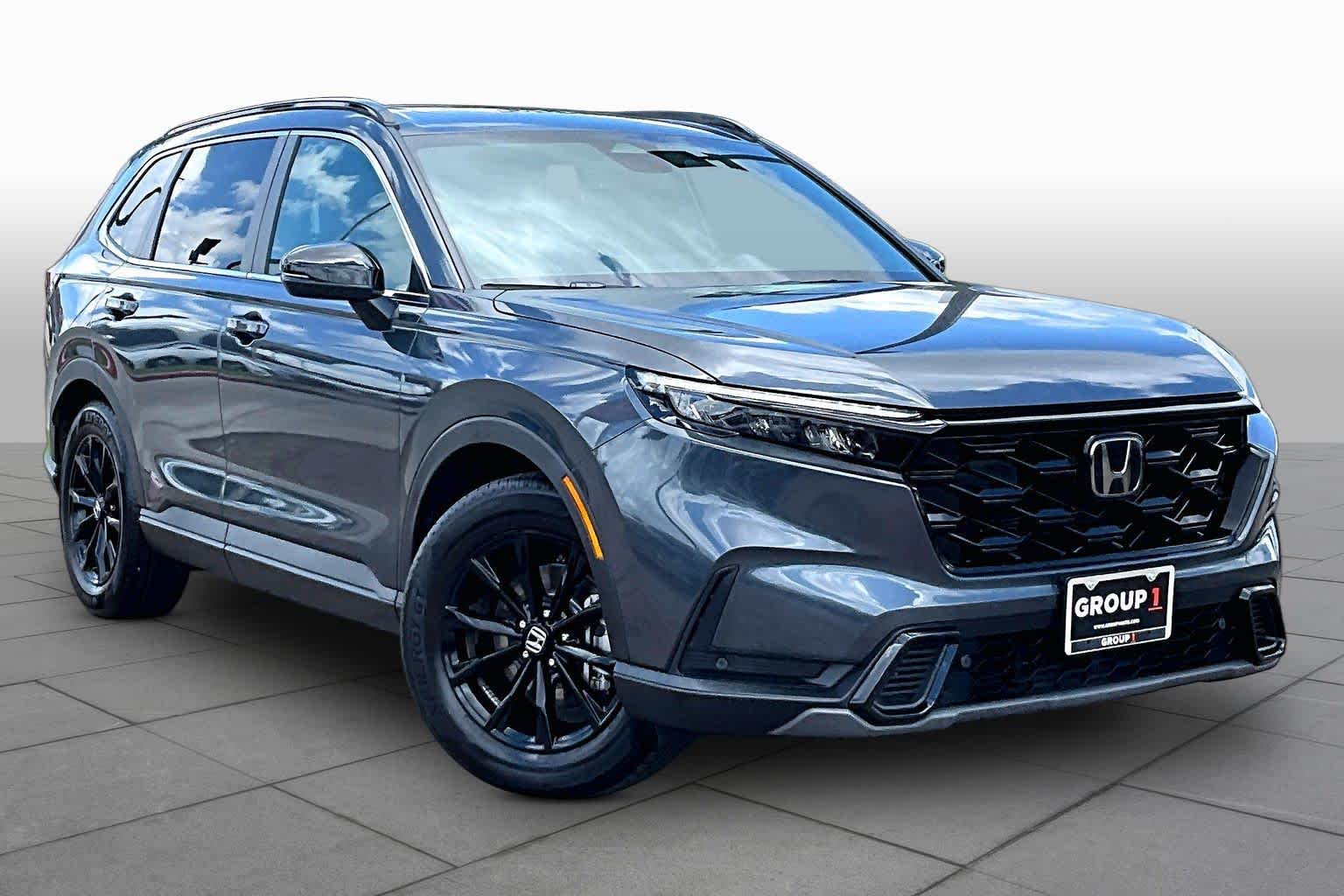 2025 Honda CR-V Hybrid Sport-L Meteorite Gray Metallic at Honda of Clear Lake