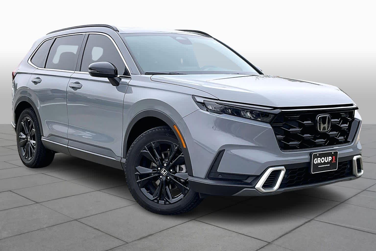 2024 Honda CR-V Hybrid Sport Touring Urban Gray Pearl at AutoNation USA Katy