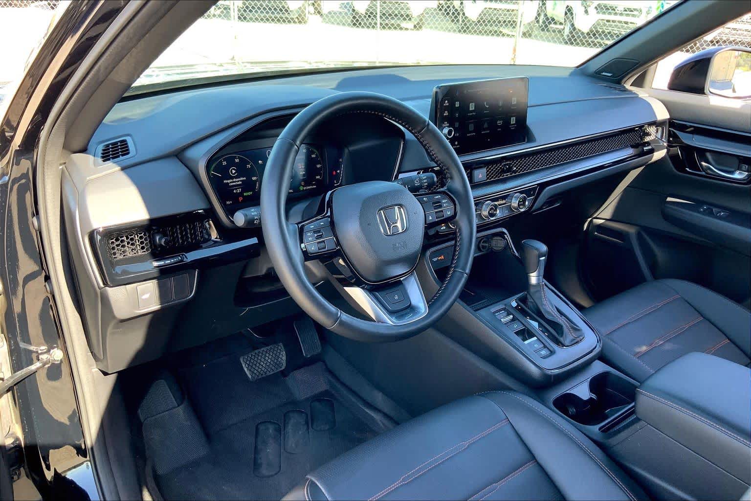 2026 Honda CR-V Hybrid Sport Touring Crystal Black Pearl at Honda of Clear Lake