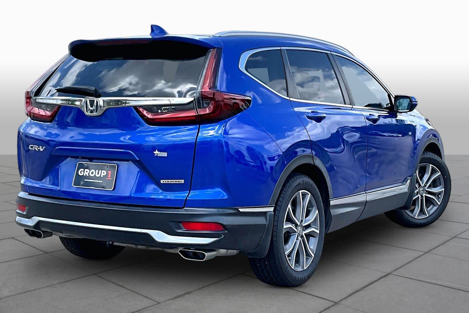 2021 Honda CR-V Touring Aegean Blue Metallic at Honda of Clear Lake