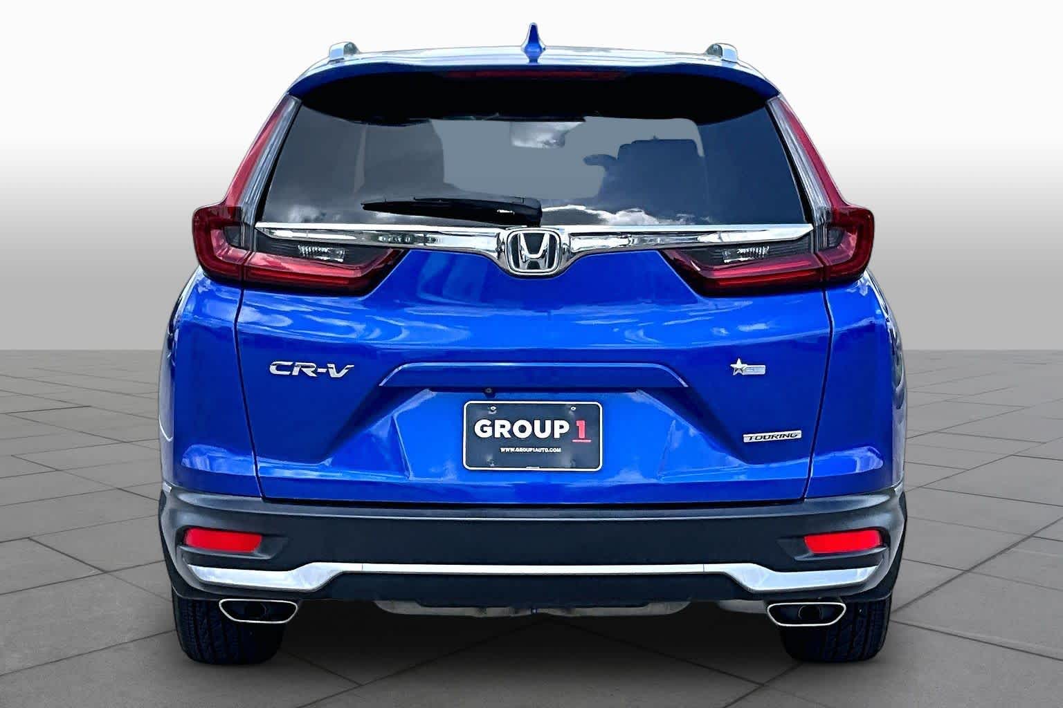 2021 Honda CR-V Touring Aegean Blue Metallic at Honda of Clear Lake