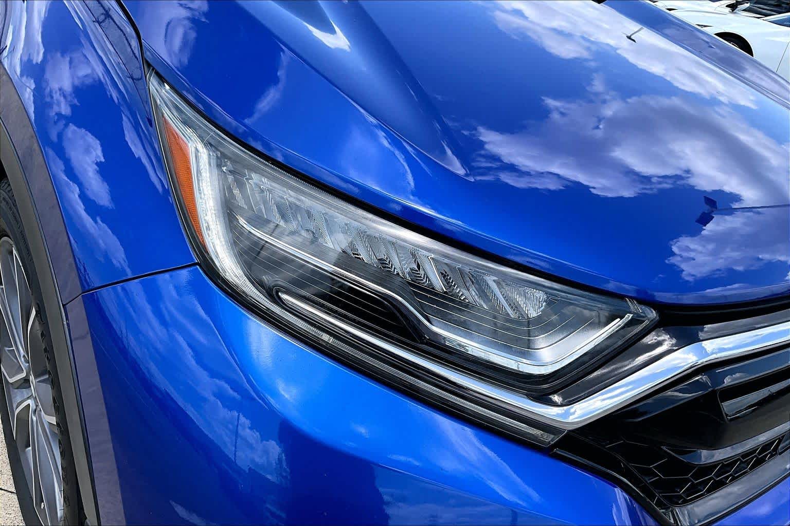 2021 Honda CR-V Touring Aegean Blue Metallic at Honda of Clear Lake