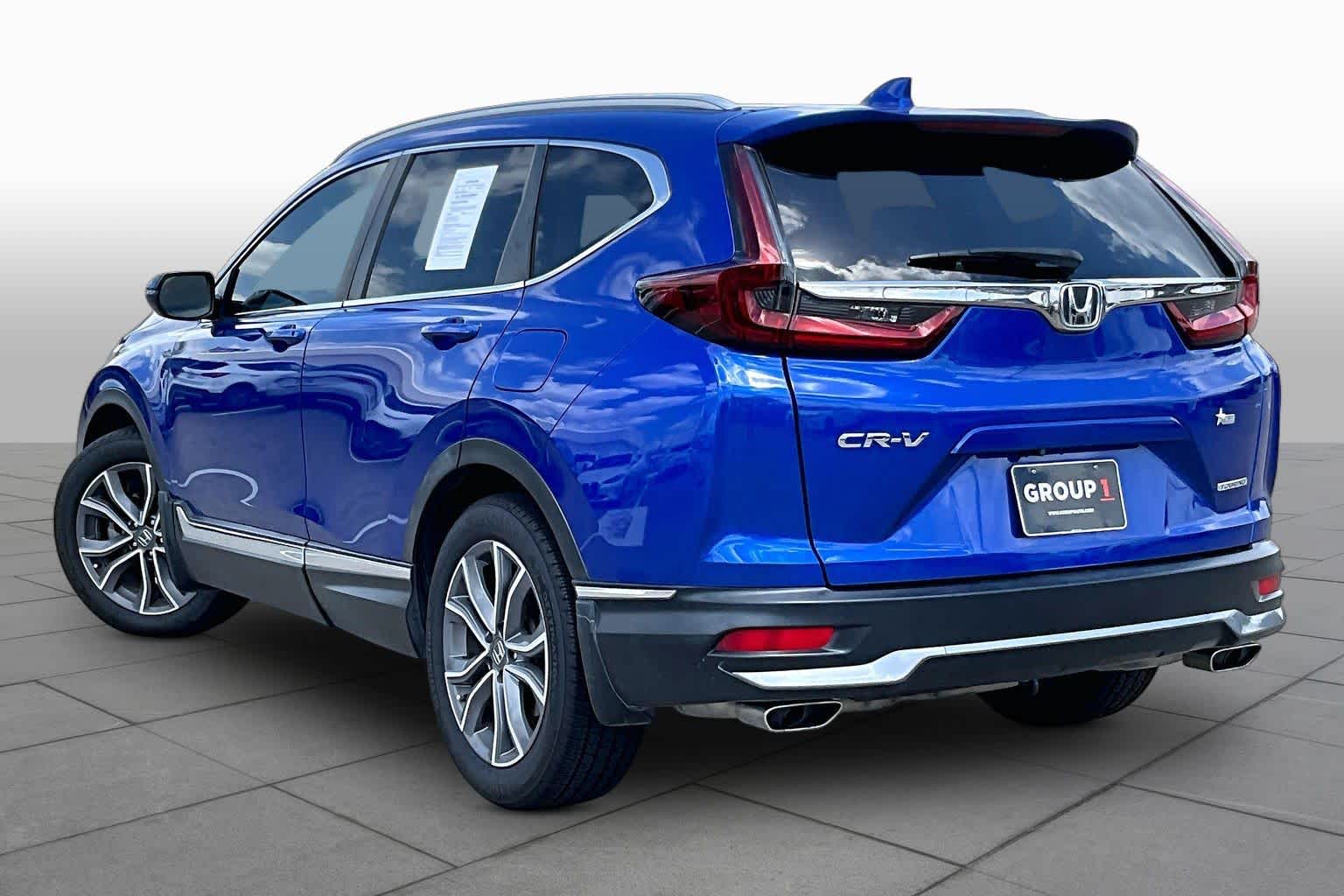 2021 Honda CR-V Touring Aegean Blue Metallic at Honda of Clear Lake