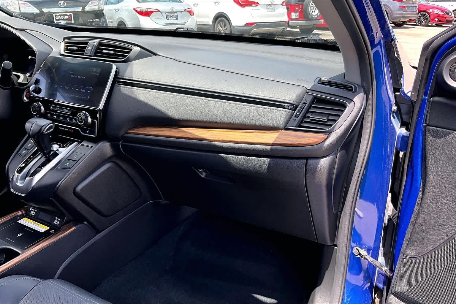 2021 Honda CR-V Touring Aegean Blue Metallic at Honda of Clear Lake