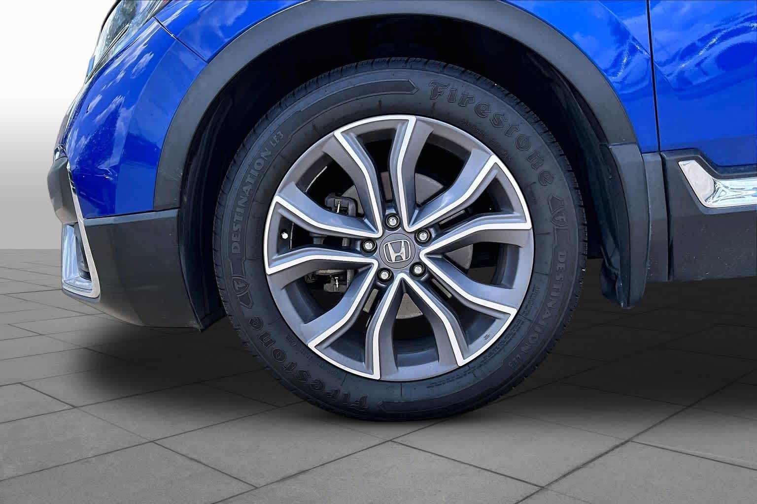 2021 Honda CR-V Touring Aegean Blue Metallic at Honda of Clear Lake