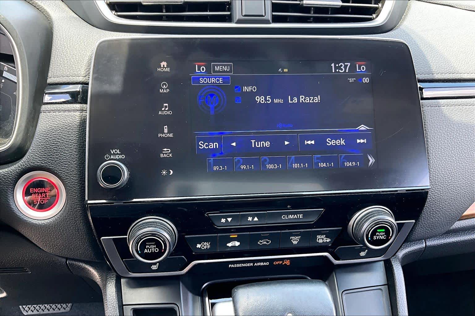 2021 Honda CR-V Touring Aegean Blue Metallic at Honda of Clear Lake