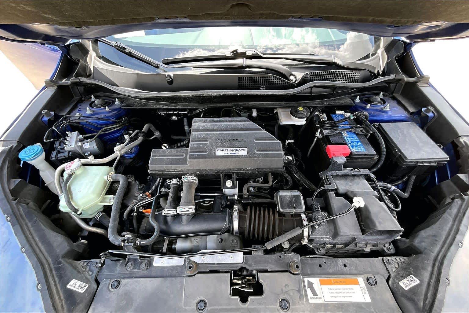 2021 Honda CR-V Touring Aegean Blue Metallic at Honda of Clear Lake