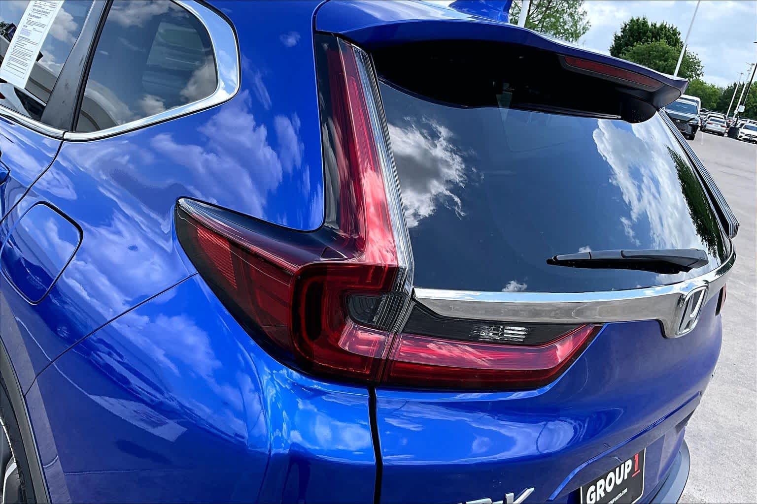 2021 Honda CR-V Touring Aegean Blue Metallic at Honda of Clear Lake