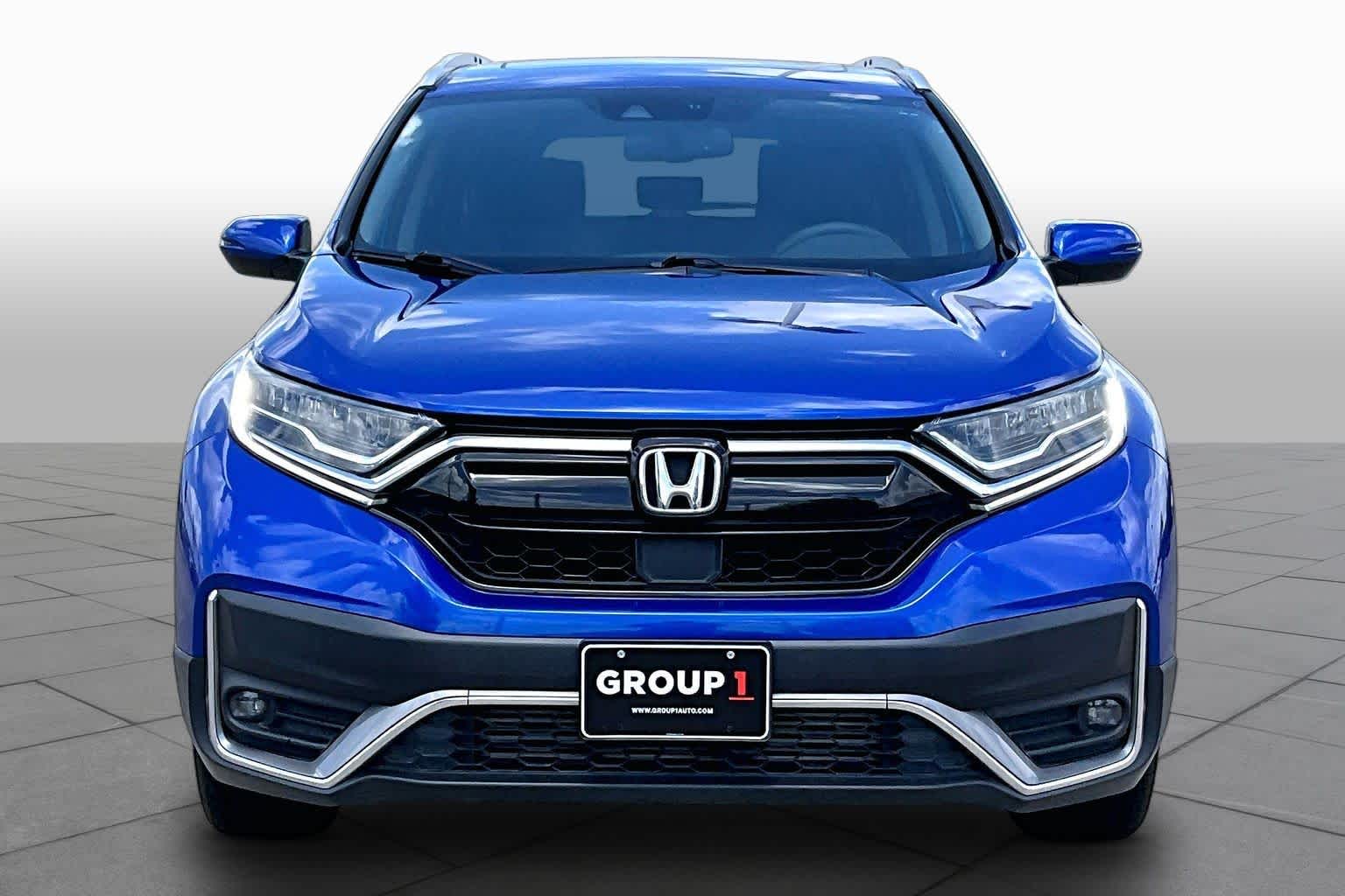 2021 Honda CR-V Touring Aegean Blue Metallic at Honda of Clear Lake