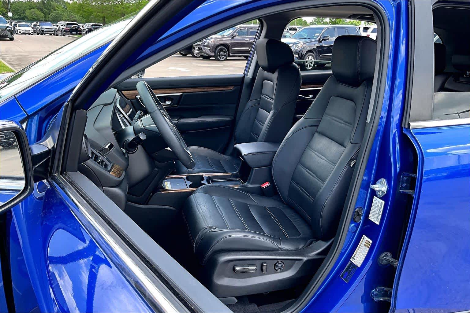 2021 Honda CR-V Touring Aegean Blue Metallic at Honda of Clear Lake