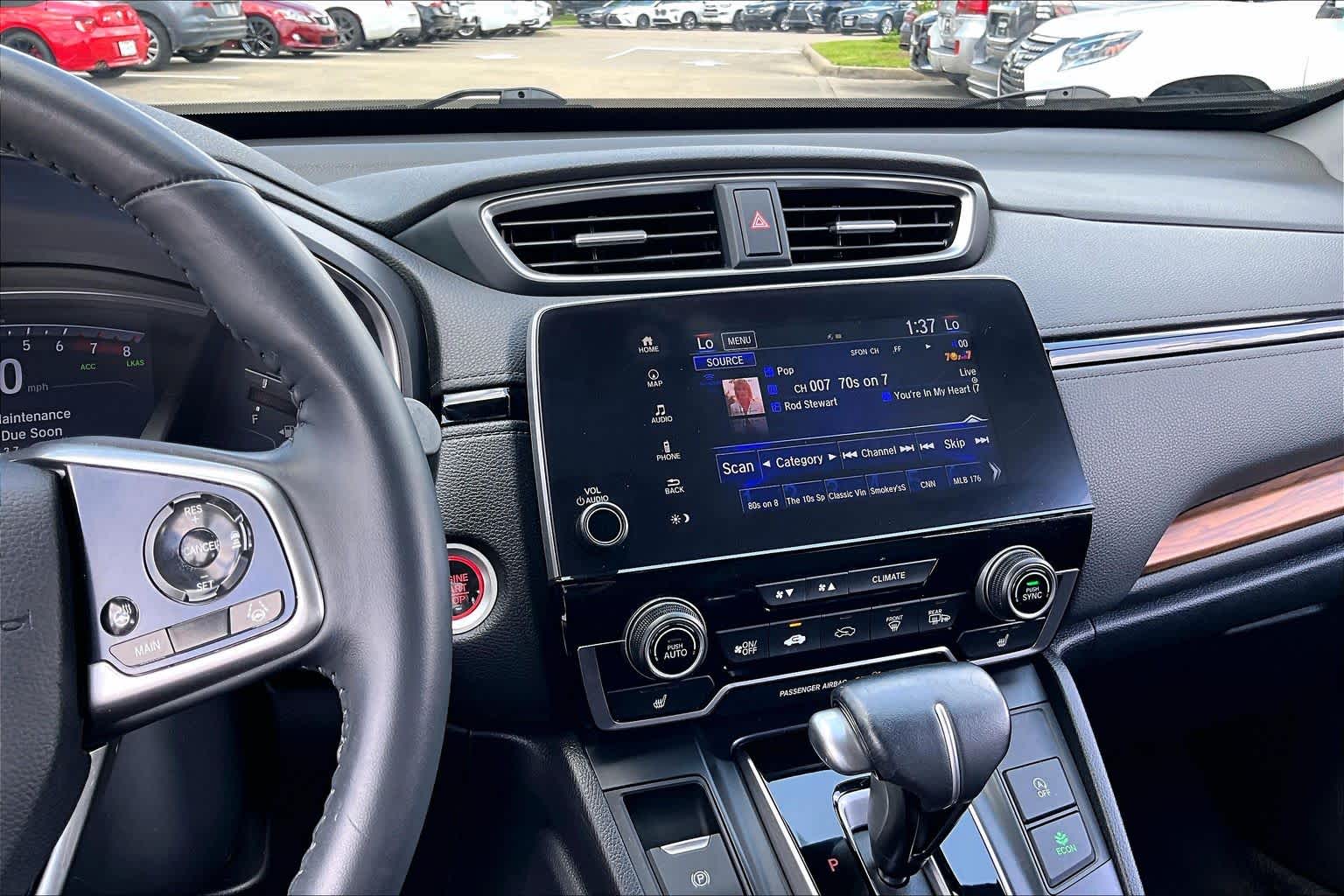 2021 Honda CR-V Touring Aegean Blue Metallic at Honda of Clear Lake