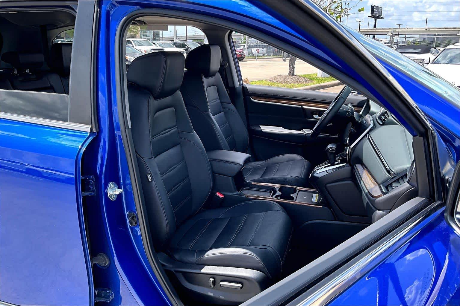2021 Honda CR-V Touring Aegean Blue Metallic at Honda of Clear Lake