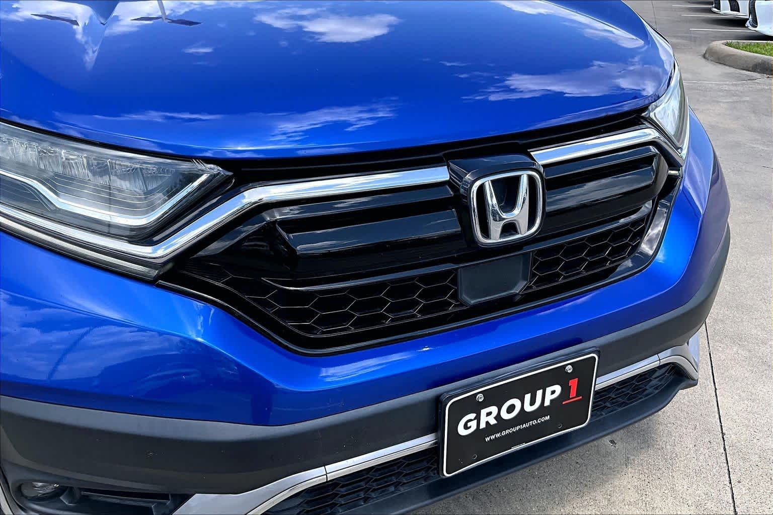 2021 Honda CR-V Touring Aegean Blue Metallic at Honda of Clear Lake