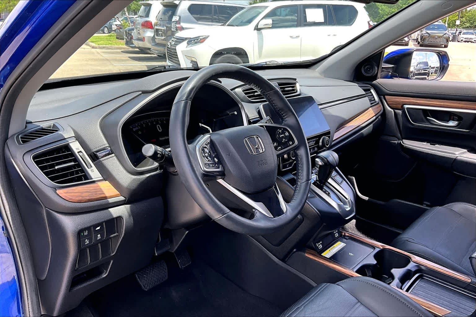 2021 Honda CR-V Touring Aegean Blue Metallic at Honda of Clear Lake
