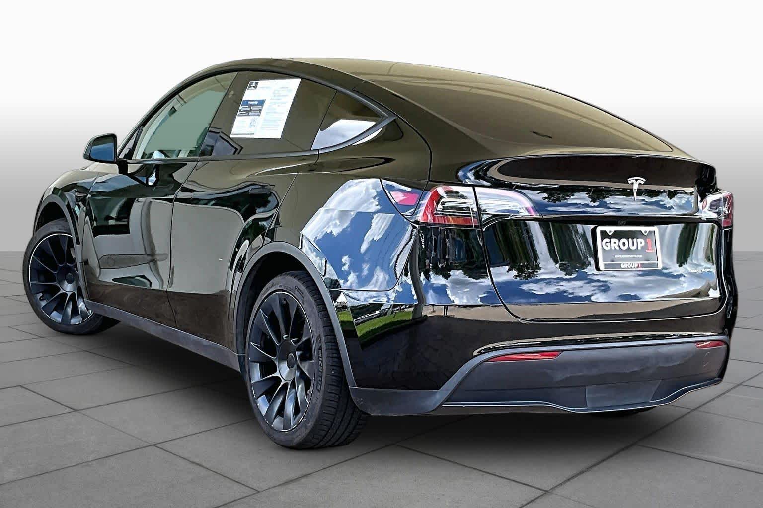 2023 Tesla Model Y Long Range Solid Black at AutoNation USA Katy