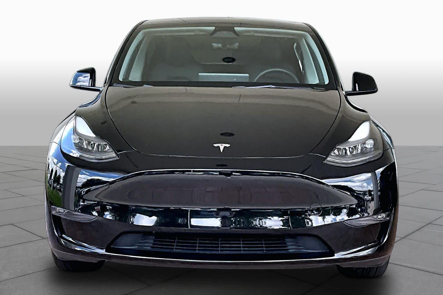 2023 Tesla Model Y Long Range Solid Black at AutoNation USA Katy