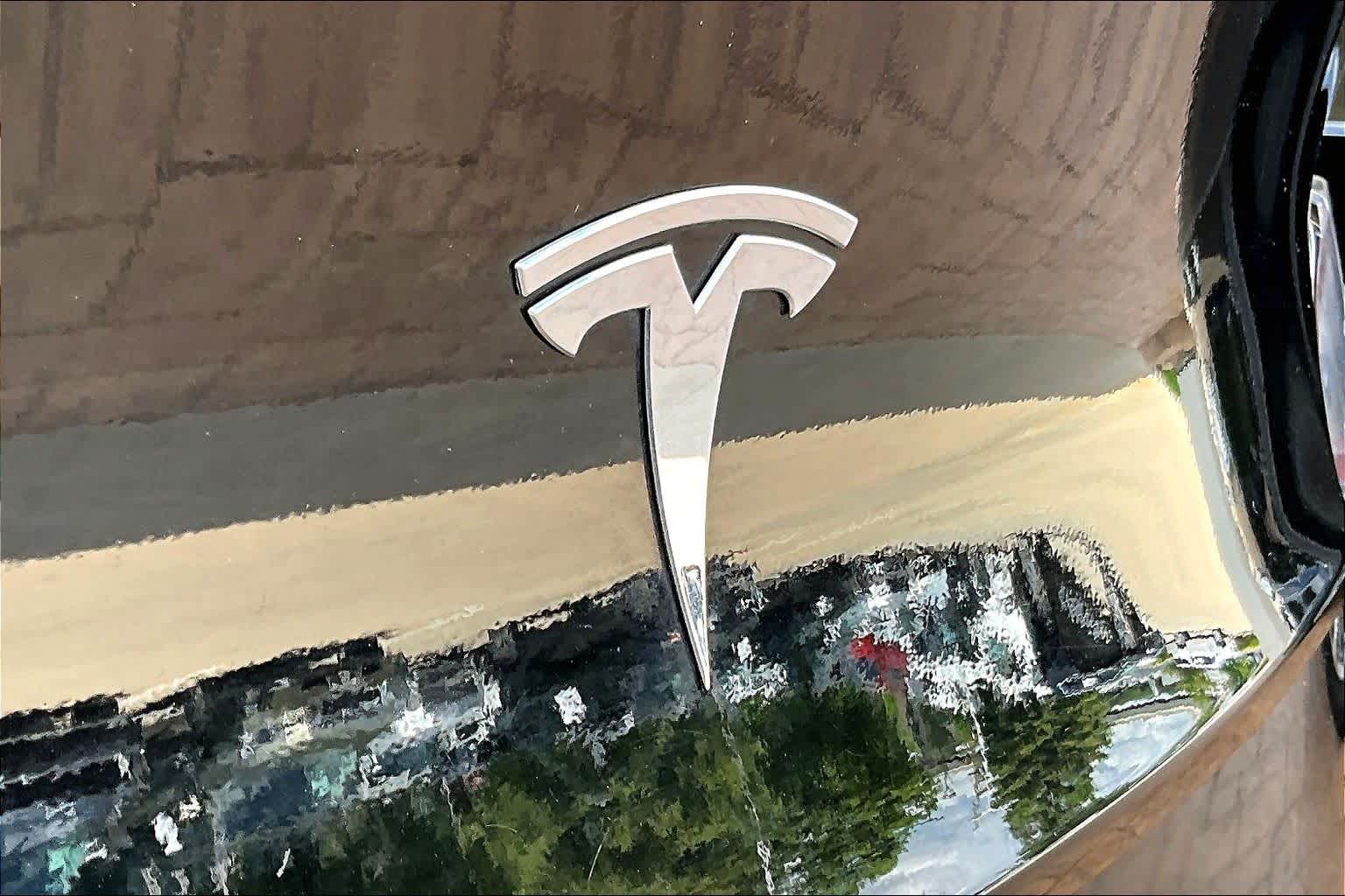 2023 Tesla Model Y Long Range Solid Black at AutoNation USA Katy