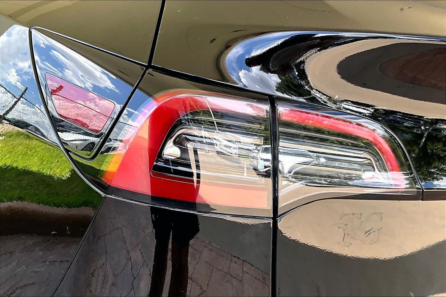 2023 Tesla Model Y Long Range Solid Black at AutoNation USA Katy