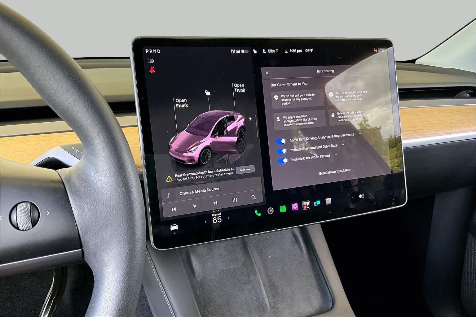 2023 Tesla Model Y Long Range Solid Black at AutoNation USA Katy