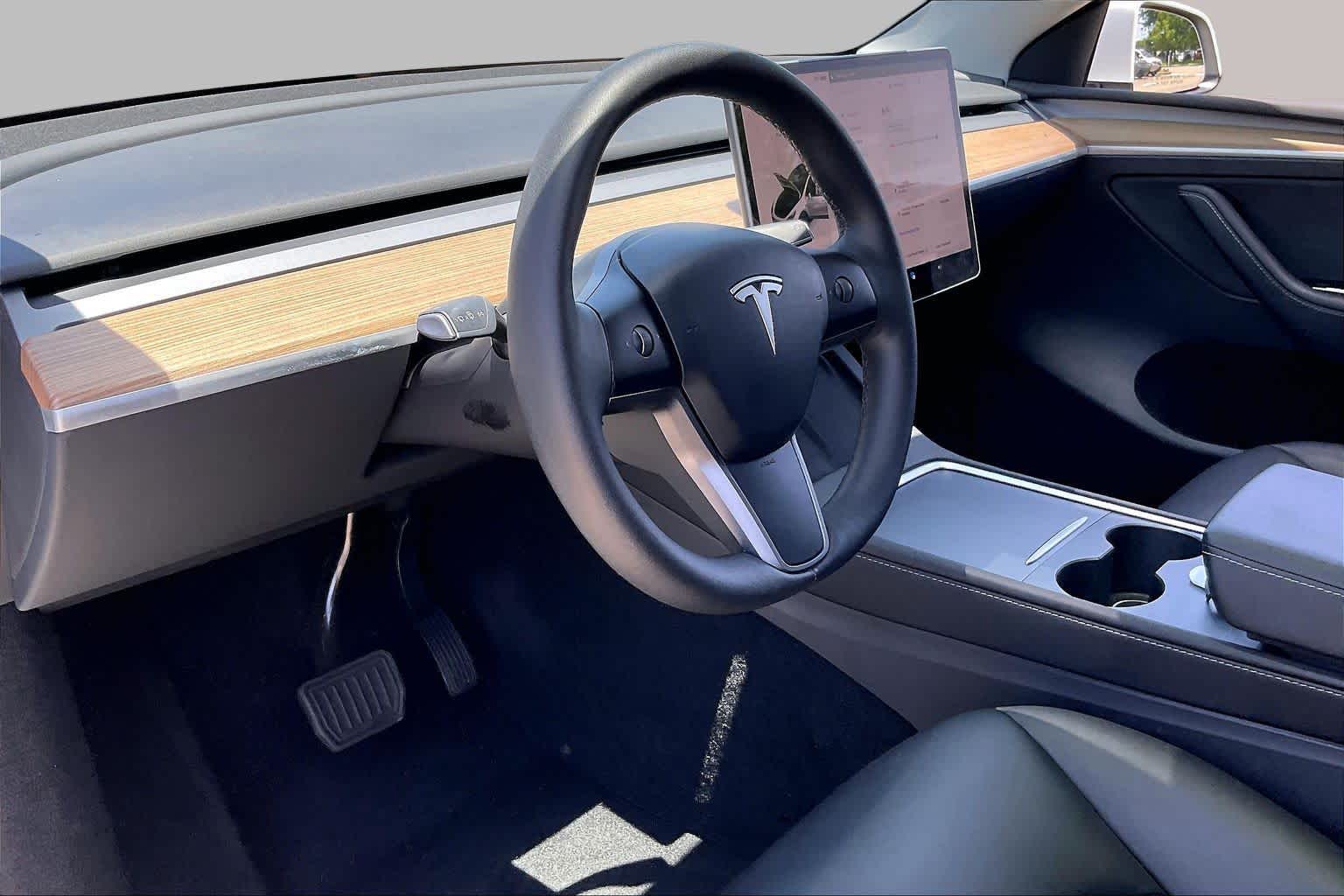 2023 Tesla Model Y  Pearl White Multi-Coat at Lexus Southwest Houston