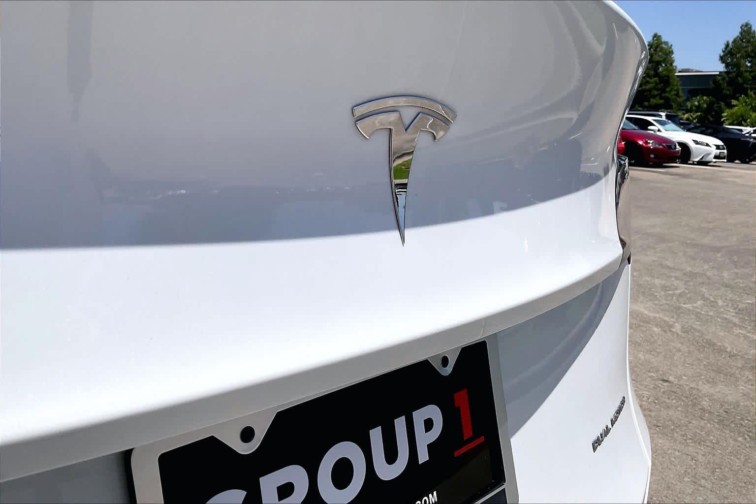 2023 Tesla Model Y  Pearl White Multi-Coat at Lexus Southwest Houston