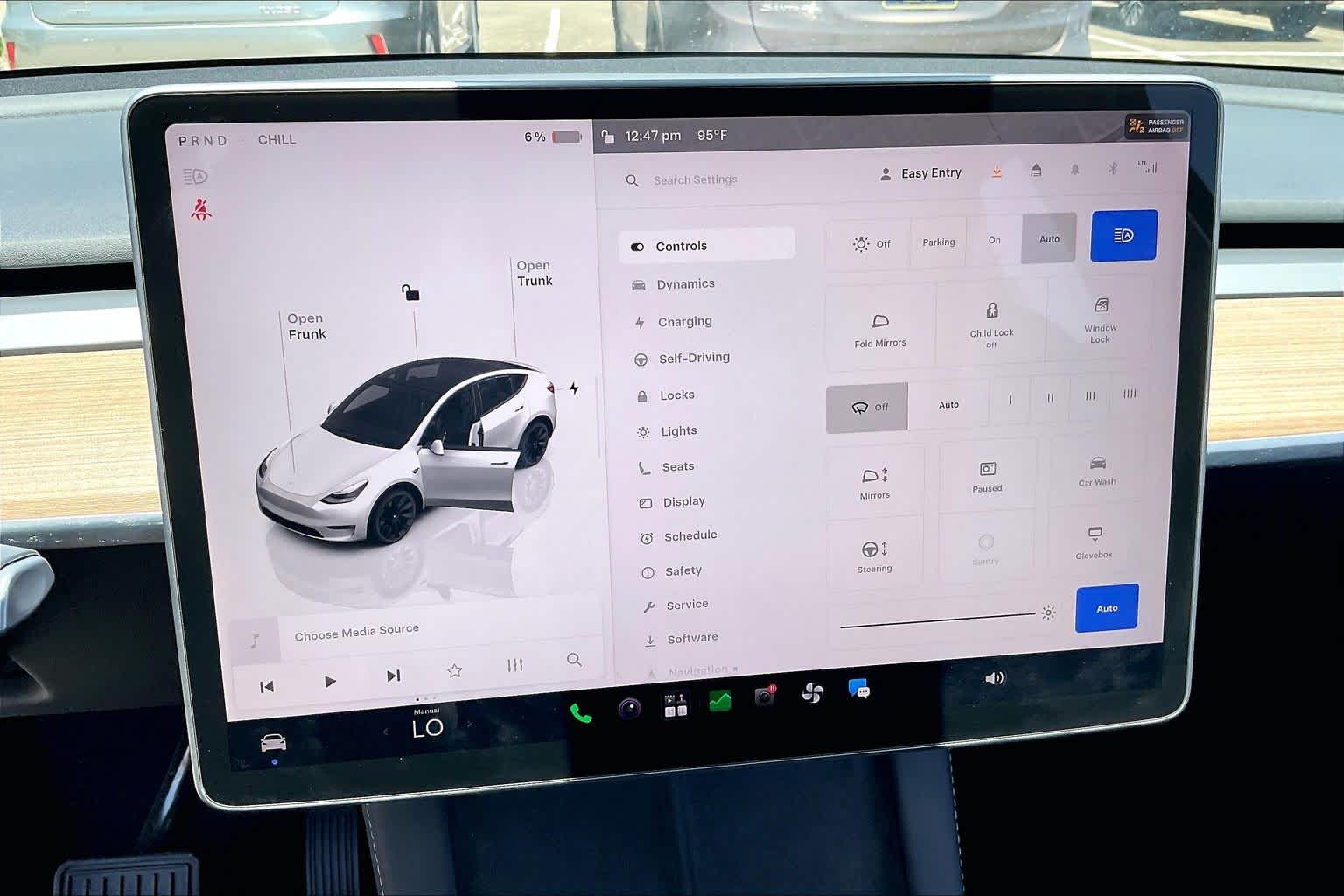 2023 Tesla Model Y  Pearl White Multi-Coat at Lexus Southwest Houston